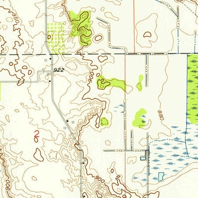 United States Geological Survey Ligonier, IN (1956, 24000-Scale) digital map