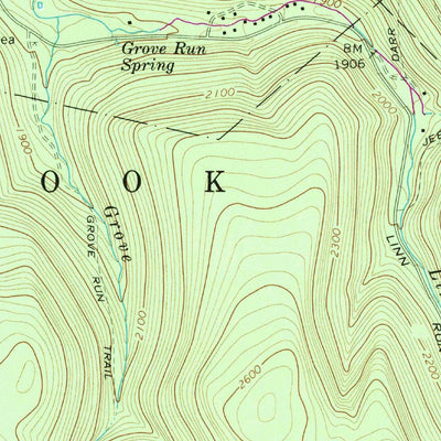 United States Geological Survey Ligonier, PA (1967, 24000-Scale) digital map
