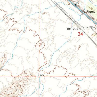 United States Geological Survey Ligurta, AZ (1965, 24000-Scale) digital map