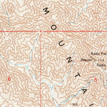United States Geological Survey Ligurta, AZ (1965, 24000-Scale) digital map
