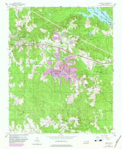 United States Geological Survey Lilesville, NC (1956, 24000-Scale) digital map