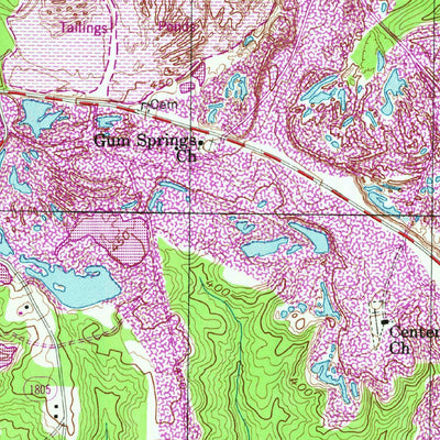 United States Geological Survey Lilesville, NC (1956, 24000-Scale) digital map