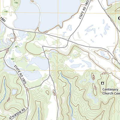 United States Geological Survey Lilesville, NC (2022, 24000-Scale) digital map