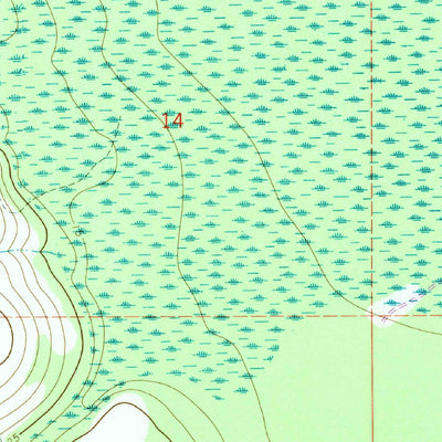United States Geological Survey Lillian, AL-FL (1970, 24000-Scale) digital map
