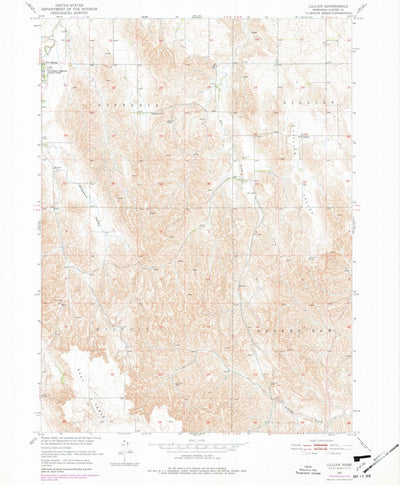 United States Geological Survey Lillian, NE (1951, 24000-Scale) digital map