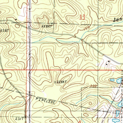 United States Geological Survey Lillie, LA (1985, 24000-Scale) digital map