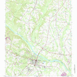 United States Geological Survey Lillington, NC (1978, 24000-Scale) digital map