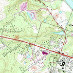 United States Geological Survey Lillington, NC (1978, 24000-Scale) digital map