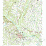United States Geological Survey Lillington, NC (1997, 24000-Scale) digital map