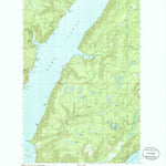 United States Geological Survey Lilliwaup, WA (1985, 24000-Scale) digital map