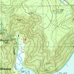 United States Geological Survey Lilliwaup, WA (1985, 24000-Scale) digital map
