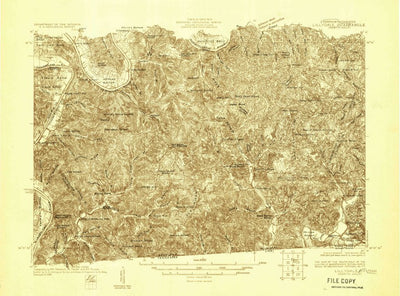 United States Geological Survey Lillydale, TN-KY (1926, 48000-Scale) digital map