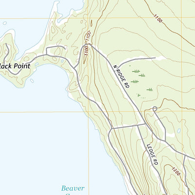 United States Geological Survey Lily Bay, ME (2021, 24000-Scale) digital map