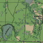 United States Geological Survey Lily, WI (1942, 48000-Scale) digital map