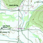 United States Geological Survey Lim Rock, AL (1947, 24000-Scale) digital map