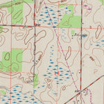 United States Geological Survey Lima Center, WI (1960, 24000-Scale) digital map