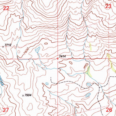 United States Geological Survey Lima Dam, MT (1997, 24000-Scale) digital map