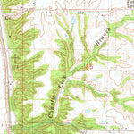 United States Geological Survey Lima, IL-MO (1981, 24000-Scale) digital map