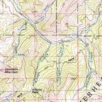 United States Geological Survey Lima, MT-ID (1987, 100000-Scale) digital map