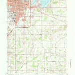 United States Geological Survey Lima, OH (1961, 24000-Scale) digital map
