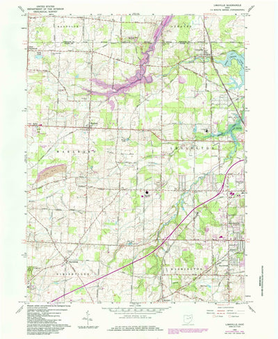 United States Geological Survey Limaville, OH (1960, 24000-Scale) digital map