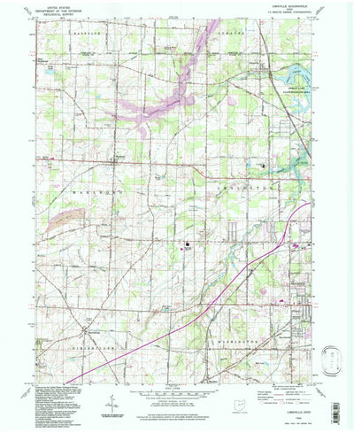United States Geological Survey Limaville, OH (1994, 24000-Scale) digital map