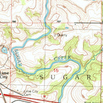 United States Geological Survey Lime City, IA (1991, 24000-Scale) digital map