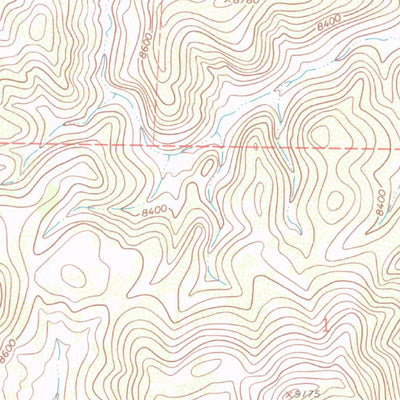 United States Geological Survey Lime Creek, CO (1967, 24000-Scale) digital map