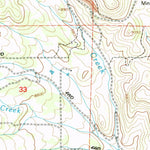 United States Geological Survey Lime Creek, CO (2001, 24000-Scale) digital map