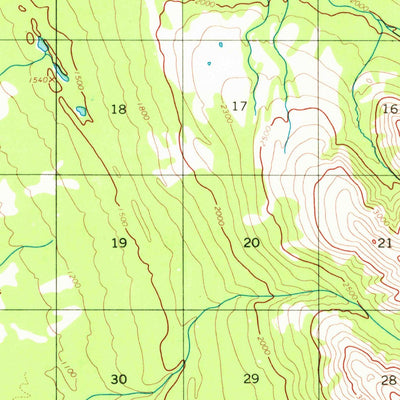 United States Geological Survey Lime Hills A-4, AK (1954, 63360-Scale) digital map