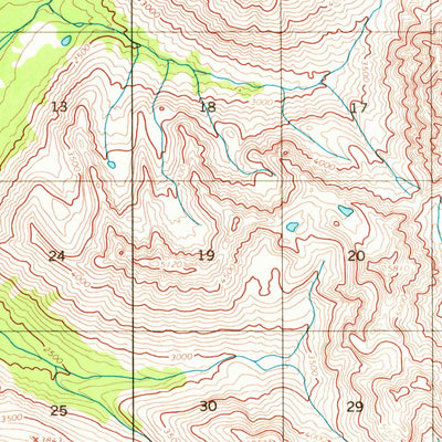 United States Geological Survey Lime Hills A-4, AK (1954, 63360-Scale) digital map
