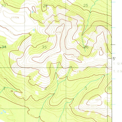 United States Geological Survey Lime Hills A-5, AK (1954, 63360-Scale) digital map