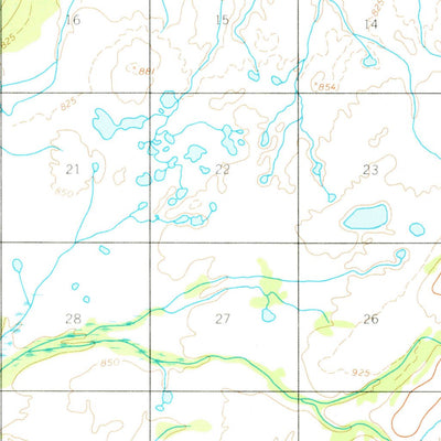 United States Geological Survey Lime Hills A-8, AK (1954, 63360-Scale) digital map