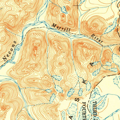 United States Geological Survey Lime Hills, AK (1951, 250000-Scale) digital map