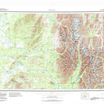 United States Geological Survey Lime Hills, AK (1958, 250000-Scale) digital map