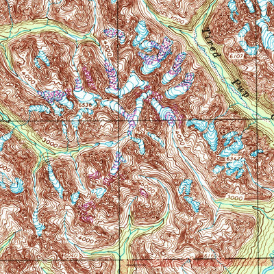United States Geological Survey Lime Hills, AK (1958, 250000-Scale) digital map