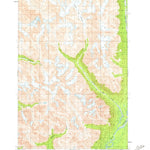 United States Geological Survey Lime Hills B-3, AK (1954, 63360-Scale) digital map