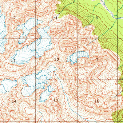 United States Geological Survey Lime Hills B-3, AK (1954, 63360-Scale) digital map