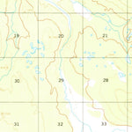 United States Geological Survey Lime Hills B-5, AK (1954, 63360-Scale) digital map