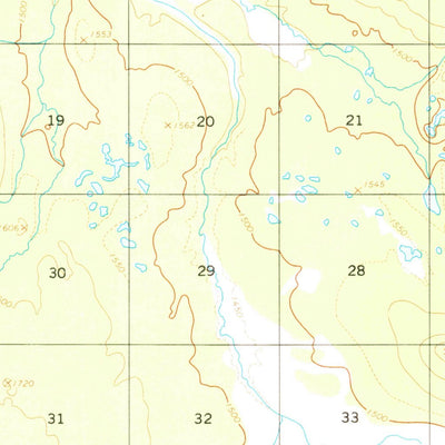 United States Geological Survey Lime Hills B-5, AK (1954, 63360-Scale) digital map