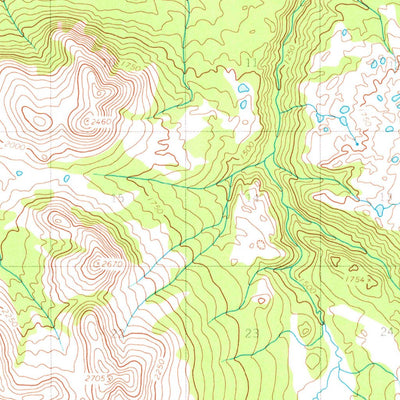 United States Geological Survey Lime Hills B-6, AK (1954, 63360-Scale) digital map
