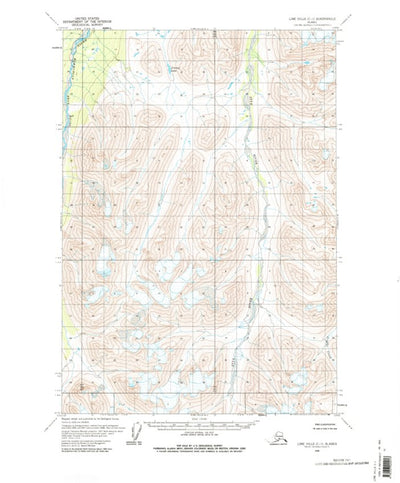 United States Geological Survey Lime Hills C-1, AK (1958, 63360-Scale) digital map