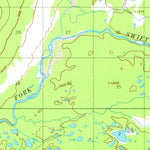 United States Geological Survey Lime Hills C-5, AK (1954, 63360-Scale) digital map