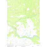 United States Geological Survey Lime Hills C-7, AK (1954, 63360-Scale) digital map