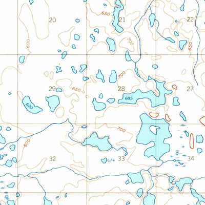 United States Geological Survey Lime Hills C-8, AK (1958, 63360-Scale) digital map