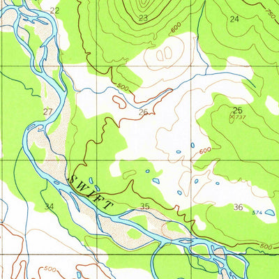 United States Geological Survey Lime Hills C-8, AK (1958, 63360-Scale) digital map