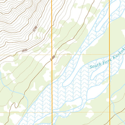 United States Geological Survey Lime Hills D-1 SW, AK (2019, 25000-Scale) digital map