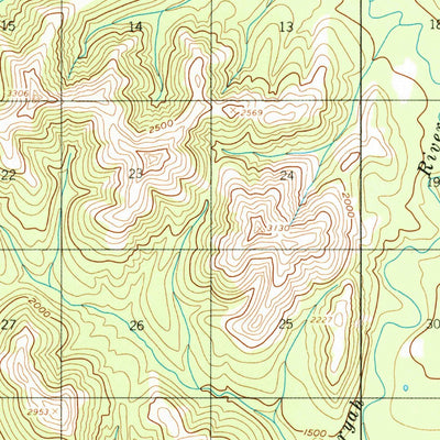United States Geological Survey Lime Hills D-5, AK (1954, 63360-Scale) digital map