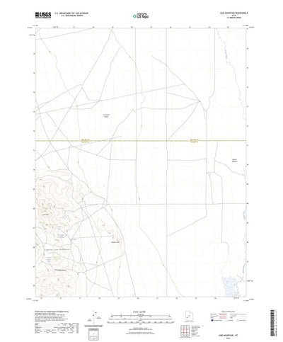United States Geological Survey Lime Mountain, UT (2023, 24000-Scale) digital map