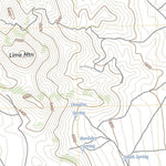 United States Geological Survey Lime Mountain, UT (2023, 24000-Scale) digital map